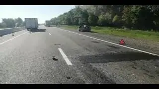 авария с участием патрульной автомашины ДПС