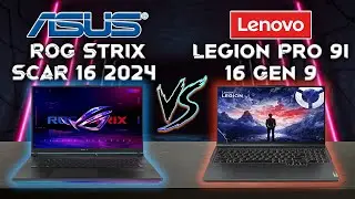 Legion 9i Gen 9 16 Intel vs ROG Strix SCAR 16 2024 G634 | Best Gaming Laptops 2024 | Tech compare