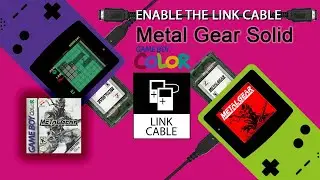 Metal Gear Solid (GBC, 2000) - VS BATTLE - 2p link mode - ENABLE THE LINK CABLE - Collect Discs
