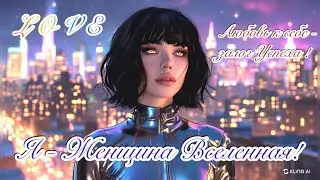 Я - Женщина Вселенная! ( песня- аффирмация о Тебе и для Тебя )  🥰🎉