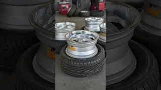 Spent an afternoon mounting and cleaning some wheels & tires (Instagram Reel)