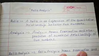 Ratio analysis of financial statement, ratio analysis class 12, ratio analysis bcom 3rd year,