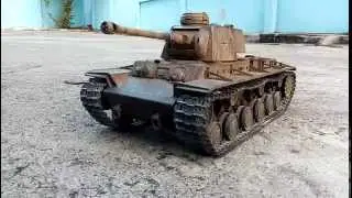 Pz.Kpfw KV-1 756(r) 1/16 Henglong Build