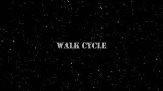 Monty Walk Cycle - Autodesk Maya