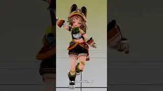||mmd x Genshin Impact|| Chipi chipi chapa chapa cat |Kachina|