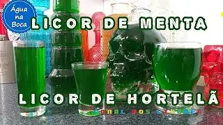 Peppermint Mint Liqueur (subtitles)