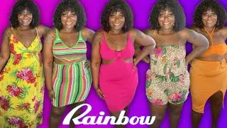 Rainbow Haul 2023 | Rainbow Shops Plus Size Try On Haul|Size 1x/2x