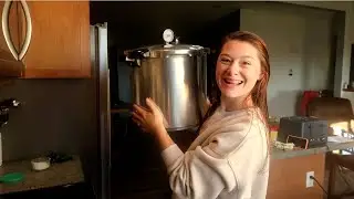 USING NEW PRESERVATION EQUIPMENT FOR THE FIRST TIME | PRESSURE CANNING + STEAM JUICER