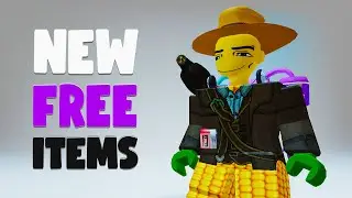 OMG! NEW FREE ROBLOX ITEMS AGAIN 😱🌽