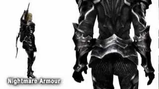 Skyrim Mod Spotlight: Nightmare Armour, Oblivion Weapons and Redguard Knight Armour