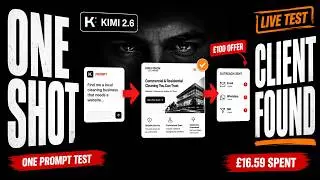 I Gave Kimi 2.6 a Challenge: Find a Client in One Shot