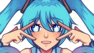 ⭐️ MIKU MIKU BEAM ⭐️ [ animation meme/trend ]