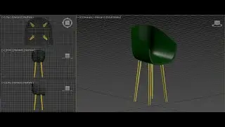 Chair in 3D max