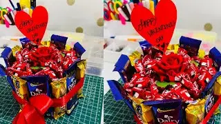 Cute DIY Idea for Valentine's Day❤️🤩DIY Chocolate Bouquet for Valentine's Day❤️Easy Handmade Gift❤️🍫