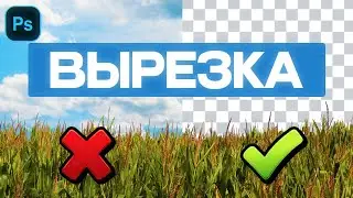ВЫРЕЗКА В ФОТОШОПЕ | КАК ВЫРЕЗАТЬ СЛОЖНЫЙ ОБЪЕКТ? 