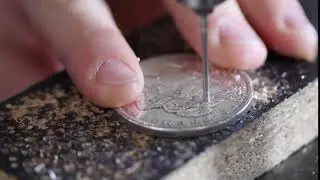 Drilling a Coin