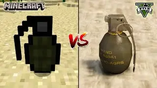Grenade | GTA V vs. Minecraft