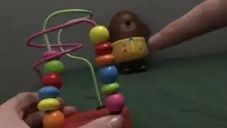 Hey duggee rides in the blue car!