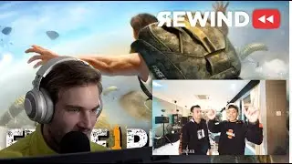 PEWDIEPIE REACTION FREE FIRE DAN ATTA HALILINTAR!