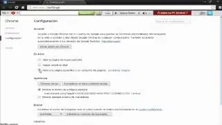 Tutorial-Como Hacer para que se Inicie Google u Otra Pagina al Iniciar Google Chrome 2014