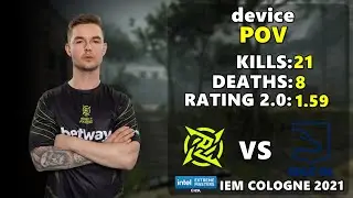 CS:GO POV Demo NiP Device (21/8) vs LDLC (de_ancient)