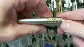 Как изменить секретность замка под нужный ключ.