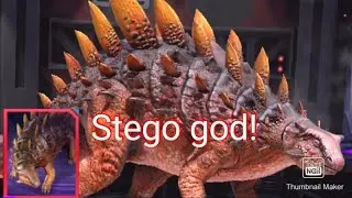 The Stego god!! (Jurassic World Alive)