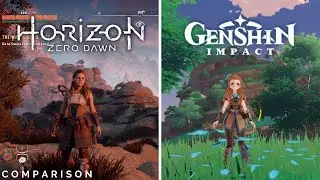 Horizon Zero Dawn vs Genshin Impact ALOY Comparison