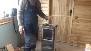 Переключение на газовый коллектор, антиреклама стальным буржуйкам.