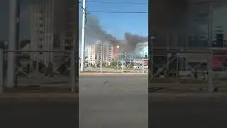 Пожар Панорамы |  г. Альметьевск