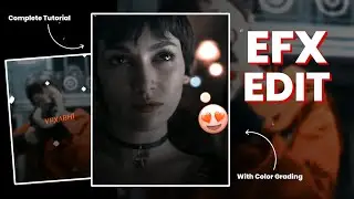 Instagram Trending EFX Video Editing With Color Grading (CC) | AMV Transitions | Alight Motion