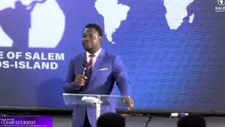 PASTOR OCHE OGEBE TEACHES FROM PROPHET JOEL OGEBE’S BOOK CALLED THE NAVI