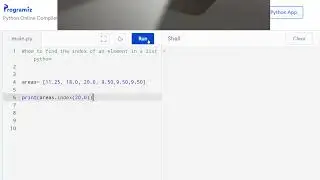 How to find the index of an element in a list python