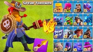 Rocket Champion vs All Troops : Clash Of Clans