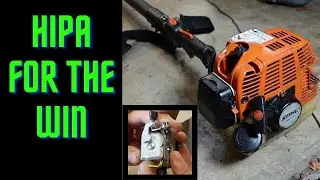 Stihl HT 75 pole saw gets a HIPA kit - awesome results!