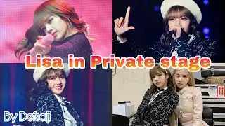 Blackpink private stage - All moment LISA in Private Stage  #lisa #LISA #LALISA #BLACKPINK