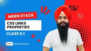 Day 5 - Part 2 - CSS Tutorial for Beginners | Styling CSS Links
