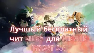 БЕСПЛАТНЫЙ ЧИТ SHIKA ДЛЯ GENSHIN IMPACT 5.6 - КАК СКАЧАТЬ ?