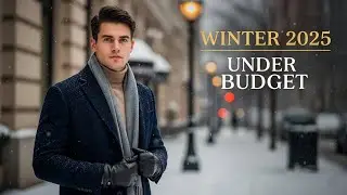 Old Money Winter Outfits for Men 2025 | Affordable & Budget-Friendly Style