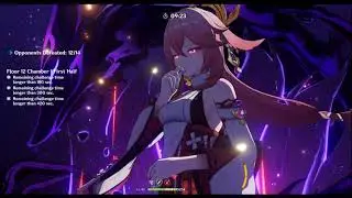 Keqing + Miko Aggravate comp vs Abyss