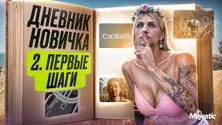 #2 ДНЕВНИК НОВИЧКА: ПЕРВЫЕ ШАГИ, СЛОВАРЬ, НАЧАЛЬНЫЕ КВЕСТЫ, ЛАЙФХАКИ GTA 5 RP | MAJESTIC RP