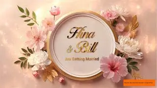 Elegant golden wedding invitation slideshow After Effect Project Free Download with Tutorials #free