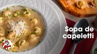 Sopa de capeletti