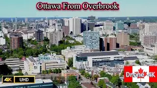 Ottawa Capital of Canada Drone 4k