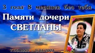 3 года 8 месяцев Светлой памяти дочери Светланы Фильм из фото на заказ