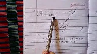 Lines and Angles (Reflex angle)