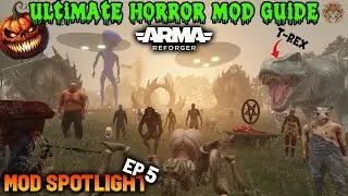 Arma Reforger Mod Spotlight Ep 5 | HORROR EDITION - T-Rex, Werewolves, Aliens & More!