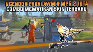 NGENDOK REVIEW SKIN AWM x MP5 2 JUTA‼️ COMBO TERSAKIT BIKIN MUSUH GA SEMPAT NEMBAK