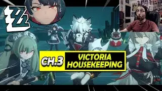 Victoria Housekeeping! VB plays Zenless Zone Zero Chapter 3! | Highlights and Reactions