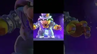 Bowser reacting to INVISIBLE-MARIO! Super Mario Odyssey #shorts #supermarioodyssey #mario